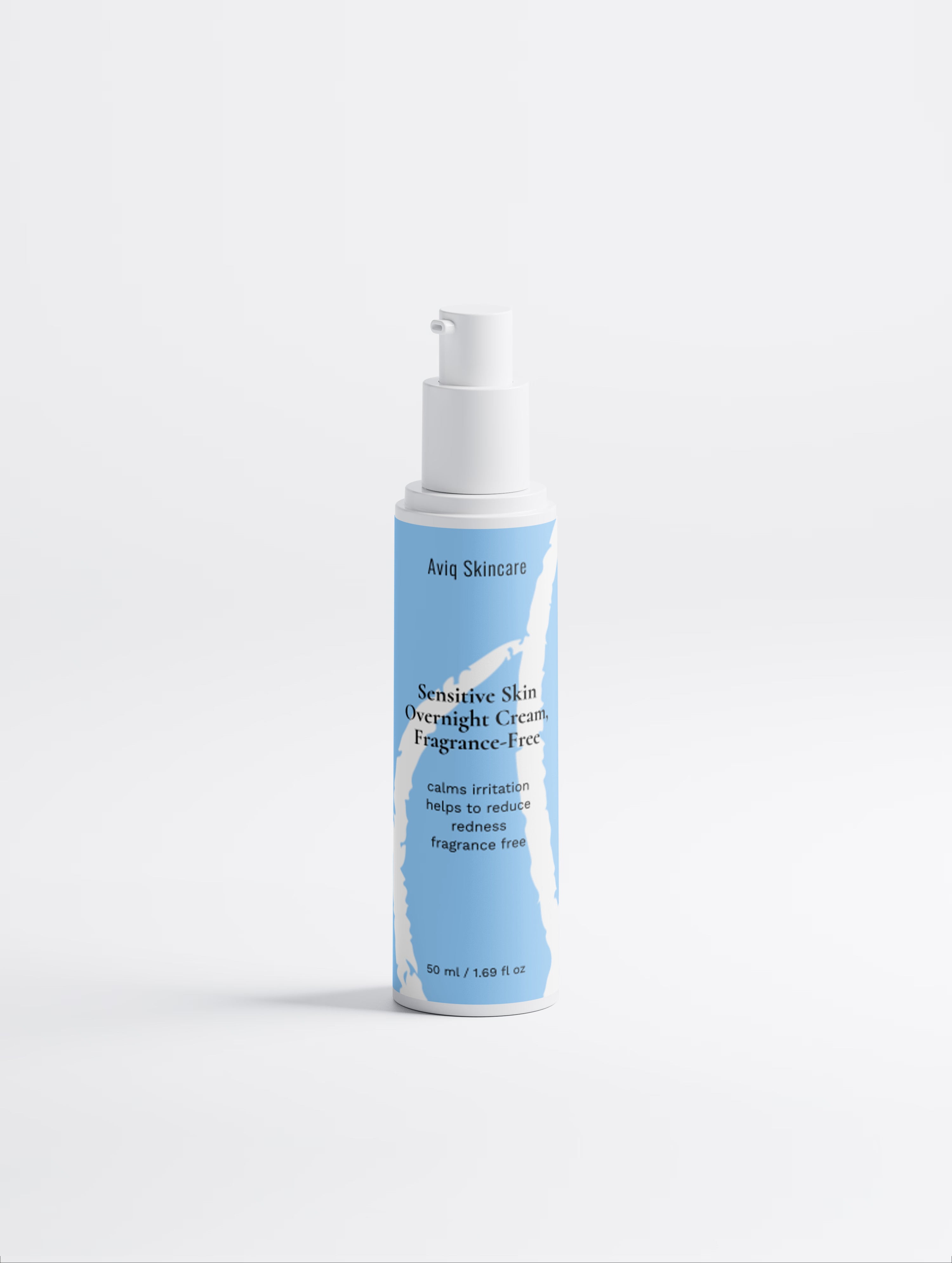 Sensitive Skin Overnight Cream, Fragrance-Free