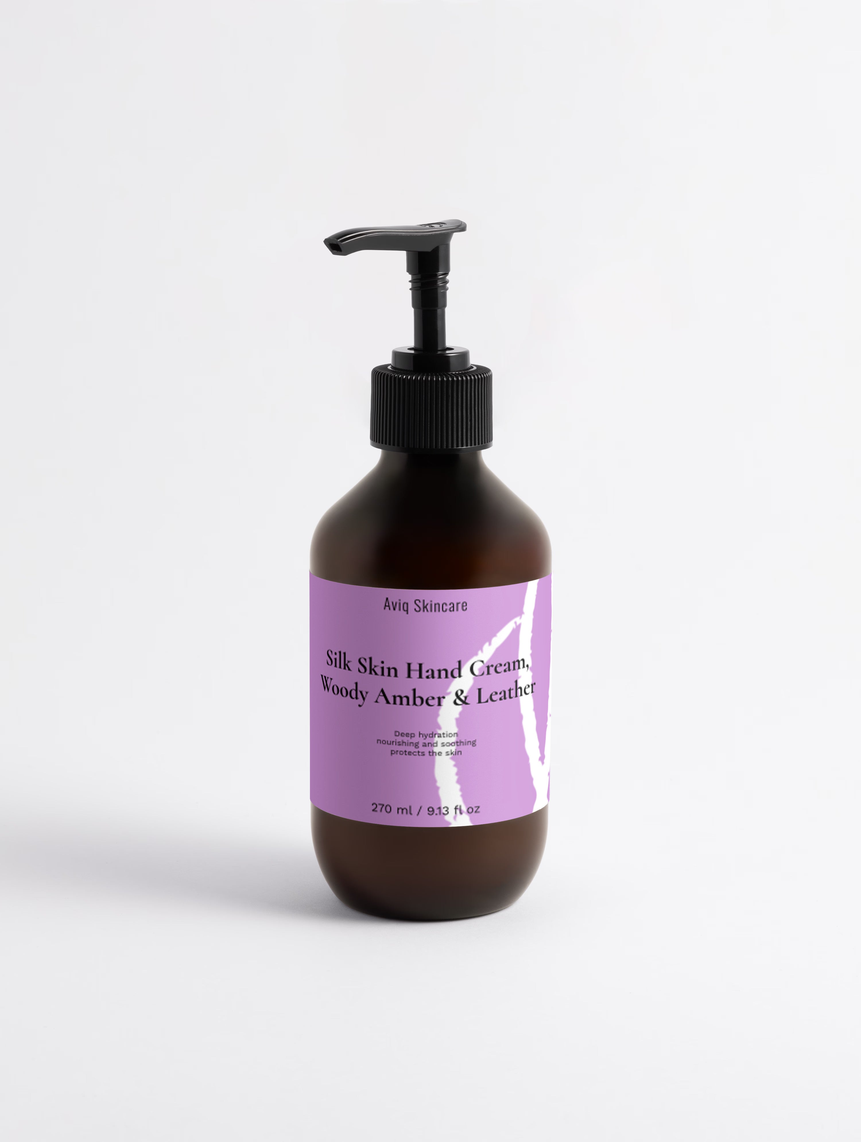 Silk Skin Hand Cream, Woody Amber & Leather